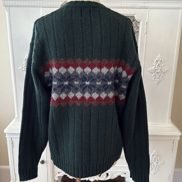 Vintage Gap Shetland Wool V Neck Sweater - Picture 2 of 11